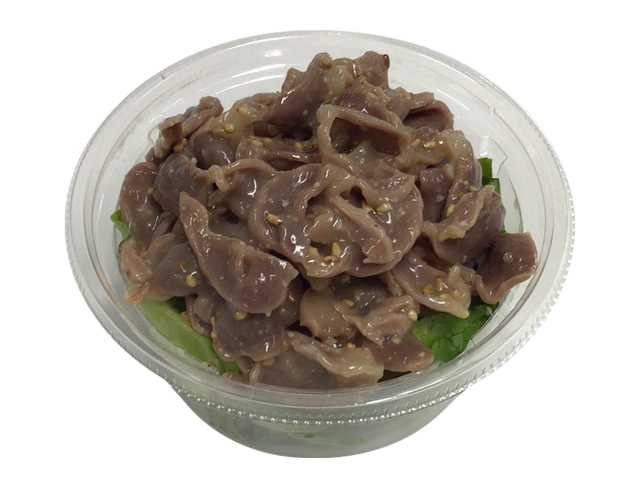 セブンイレブン ロメインレタスと食べる旨塩砂肝サラダ
