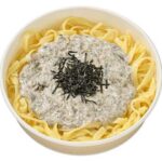 セブンイレブン 生パスタ 海苔クリーム 江戸前海苔使用