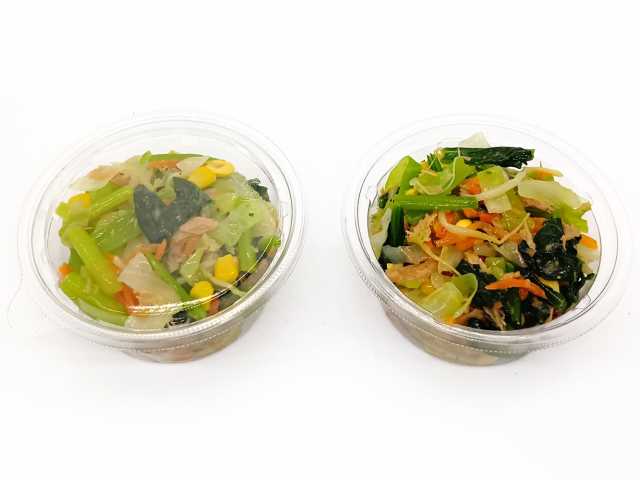 セブンイレブン ６品目のこまツナサラダ 広島県産小松菜使用