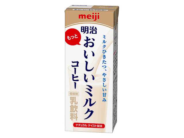 セブンイレブン 明治おいしいミルクコーヒー２００ｍｌ