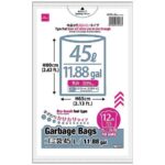 セブンイレブン ダイソー ペール用ゴミ袋４５Ｌ １２枚