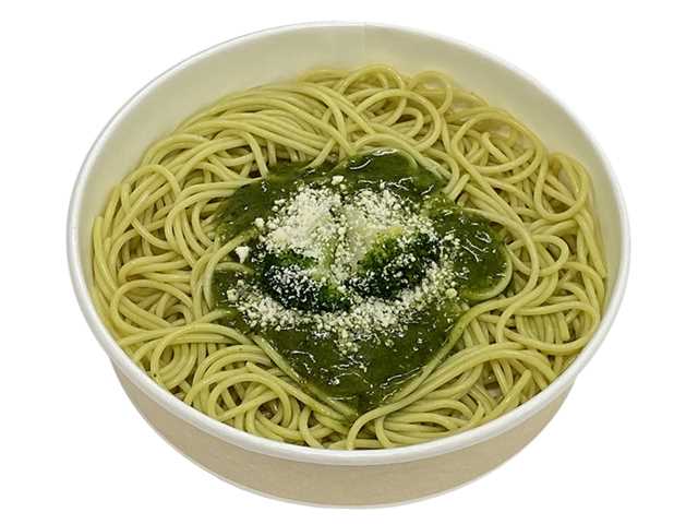 セブンイレブン ブロッコリーとチーズのバジルパスタ