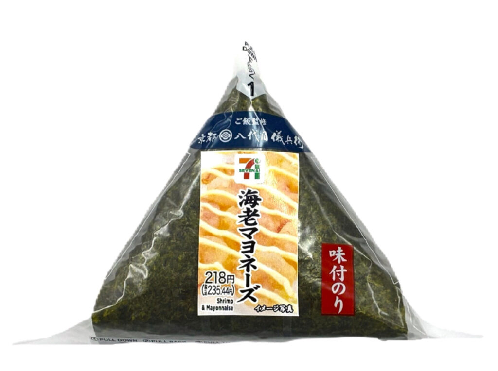 セブンイレブン 味付海苔おにぎり海老マヨネーズ