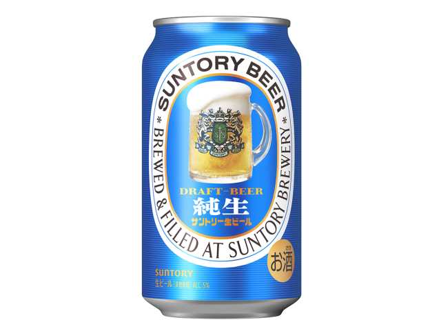 セブンイレブン サントリー生ビール＜純生＞３５０ｍｌ