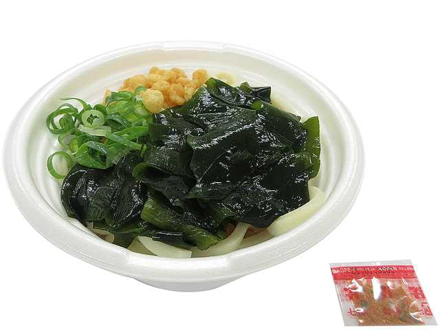 セブンイレブン ミニわかめうどん