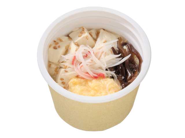 セブンイレブン ふわふわ玉子と豆腐の中華あんかけスープ