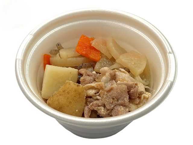 セブンイレブン 具だくさんぶた汁 道産豚肉使用