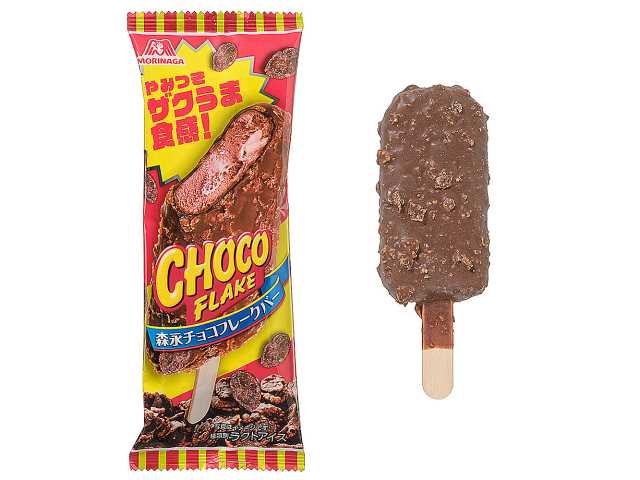 セブンイレブン 森永製菓 チョコフレークアイスバー