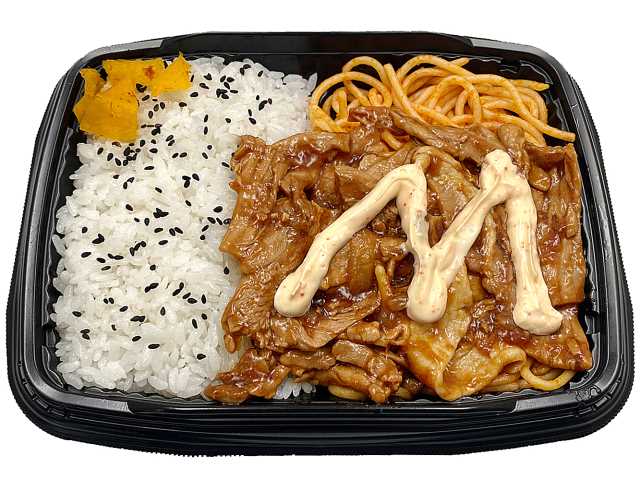 セブンイレブン 豚焼肉弁当（唐辛子マヨネーズ）