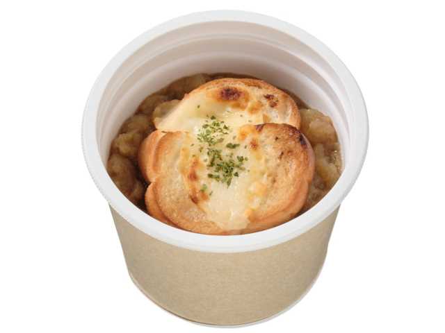 セブンイレブン オニオングラタンスープ