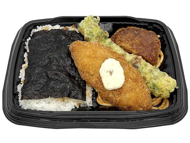 セブンイレブン 海苔弁当 白身フライ＆ちくわ磯辺天