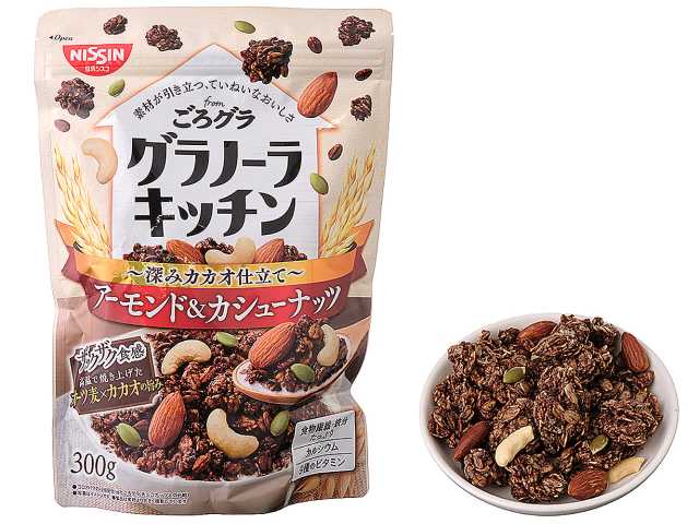 セブンイレブン 日清シスコ ごろグラグラノーラキッチン 深みカカオ仕立て