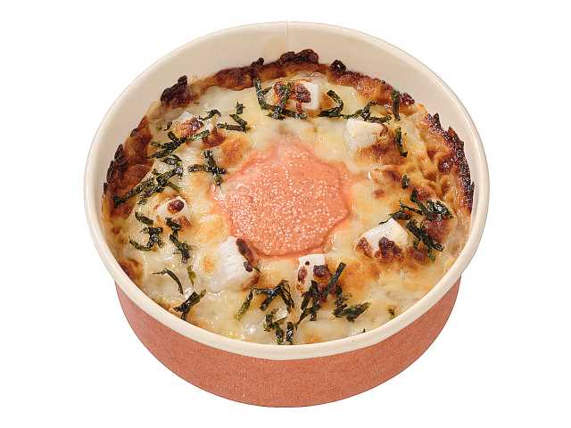 セブンイレブン あつあつオーブン焼きもち明太子チーズもんじゃ
