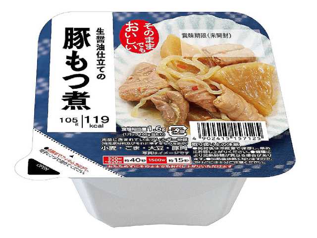 セブンイレブン ブンセン 生醤油仕立て豚もつ煮 １０５ｇ