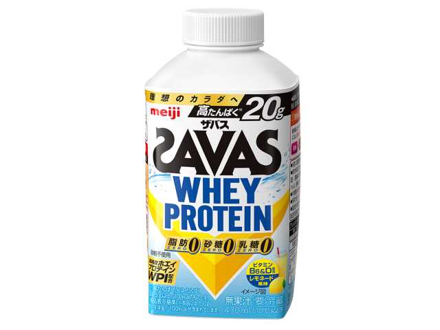 セブンイレブン ザバスホエイプロテイン レモネード風味 ４３０ｍｌ