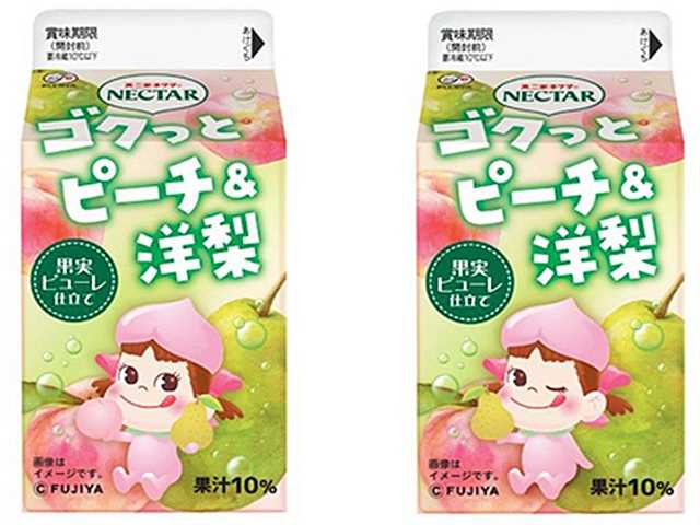 セブンイレブン 不二家ネクター ゴクっとピーチ＆洋梨 ４５０ｍｌ