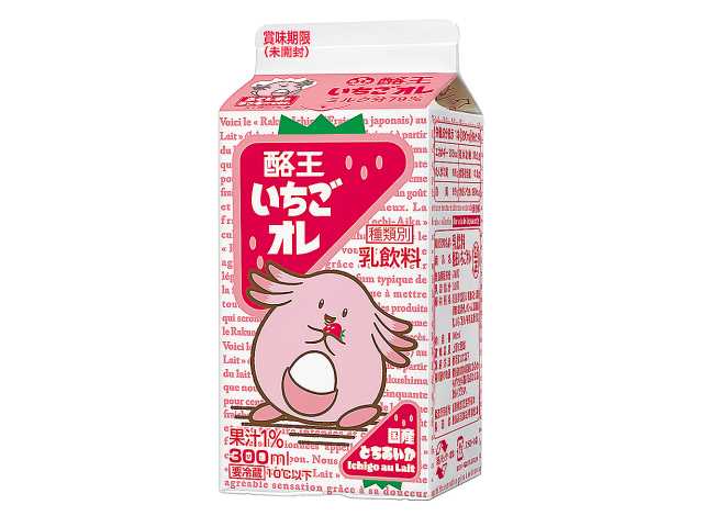 セブンイレブン 酪王いちごオレラッキー３００ｍｌ