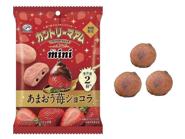 セブンイレブン 不二家 カントリーマアムミニ あまおう苺ショコラ