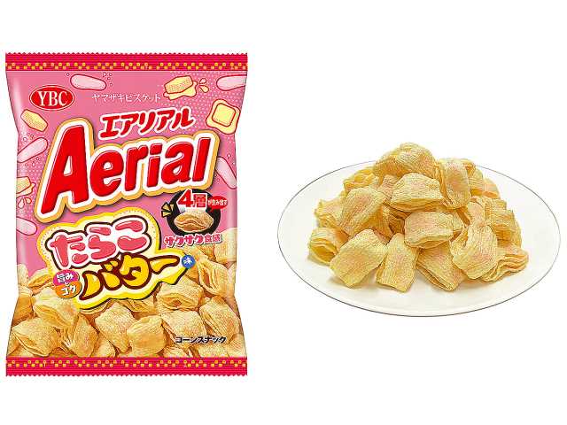 セブンイレブン ヤマザキビスケット エアリアル たらこバター味