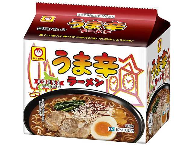 セブンイレブン マルちゃん うま辛ラーメン ５食パック