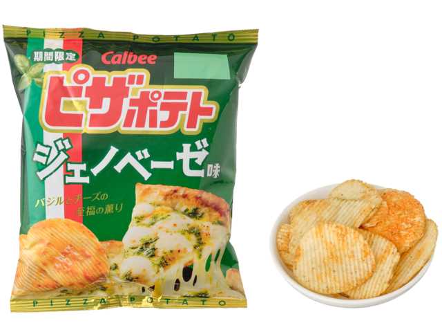 セブンイレブン カルビー ピザポテト ジェノベーゼ味