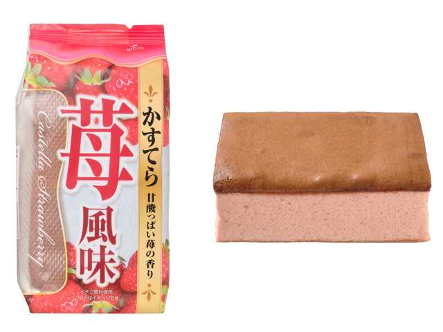 セブンイレブン スイートファクトリー 苺風味かすてら