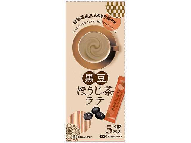 セブンイレブン 共栄製茶 黒豆ほうじ茶ラテスティック５本入り