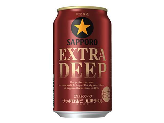 セブンイレブン サッポロ生ビール黒ラベル ＥＸＴＲＡ ＤＥＥＰ ３５０ｍｌ