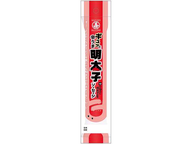 セブンイレブン 丸善 ギュッと辛うま 明太子ソーセージ