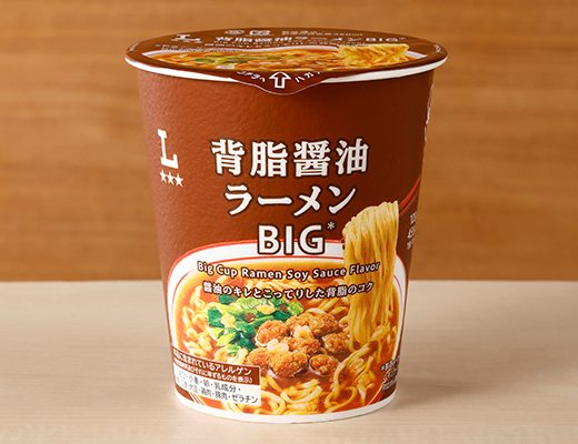ローソン 背脂醤油ラーメン BIG